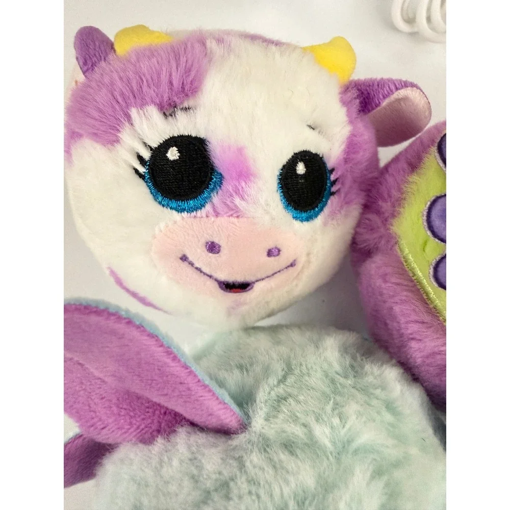 Ty Beanie Bouncers Plush Set Daisy Cow Swish Dragon Bluey Chattermax Lot of 3